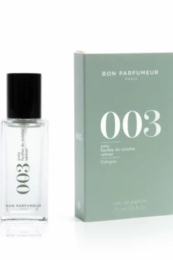 003 Yuzu feuille de violette vétiver Eau de Cologne