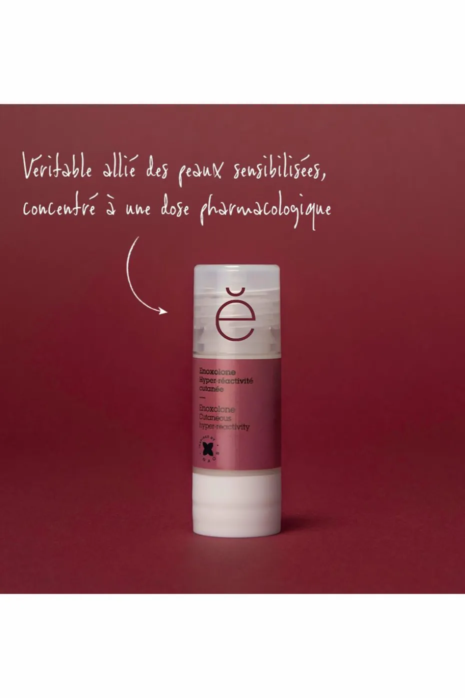 Actif pur Enoxolone hypersensibilité et rougeurs