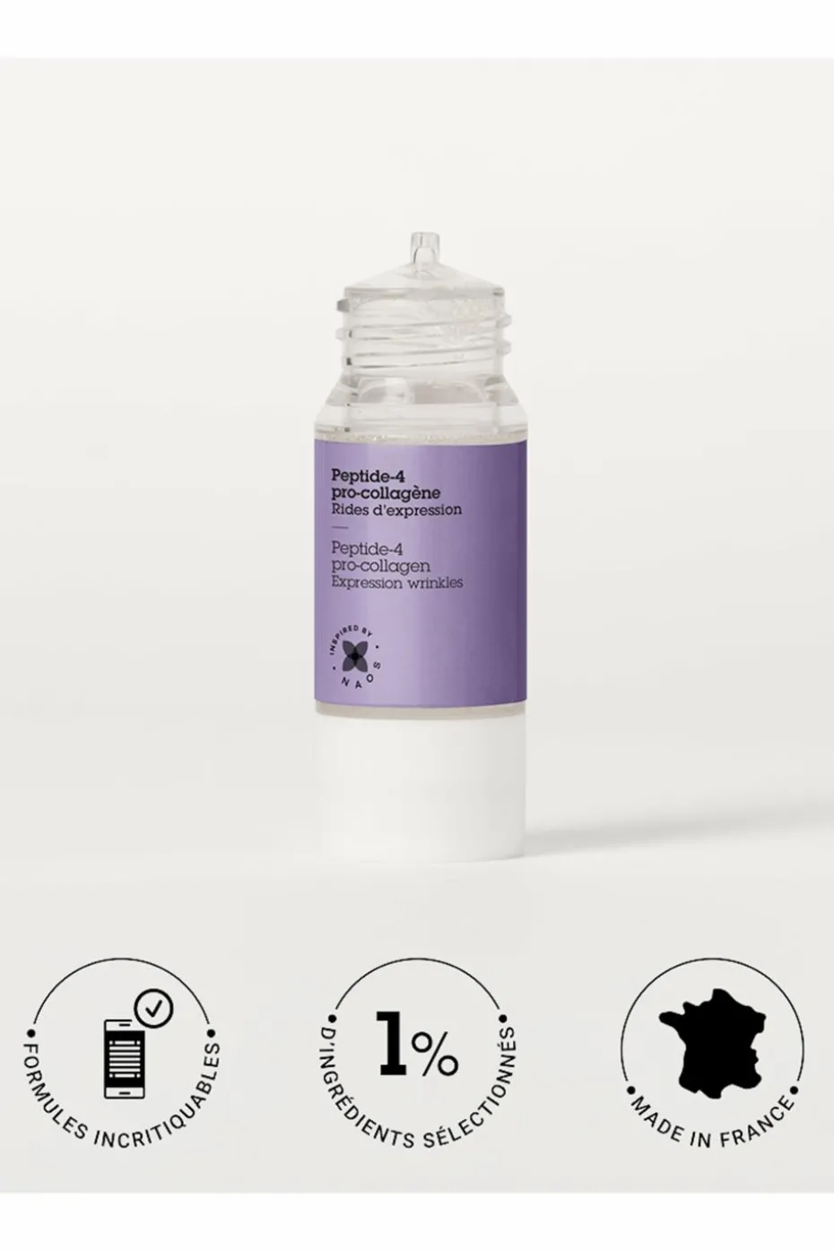 Actif pur Peptide-4 pro-collagène anti-âge
