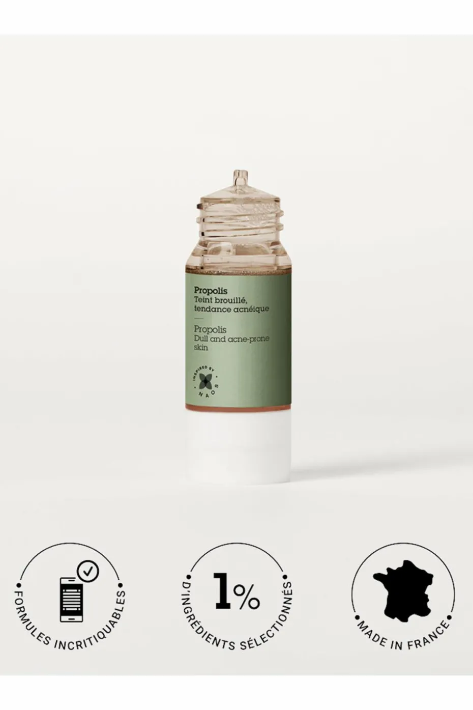 Actif pur Propolis boutons et imperfections
