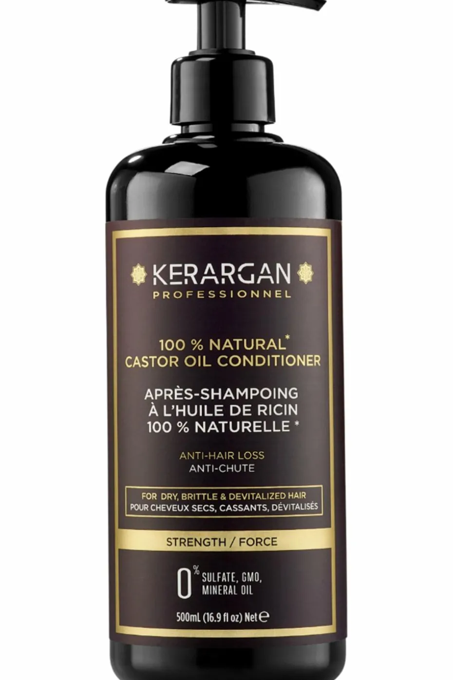 Après-shampoing anti-chute à l’huile de ricin