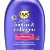 Après-shampoing revitalisant à la biotine et au collagène