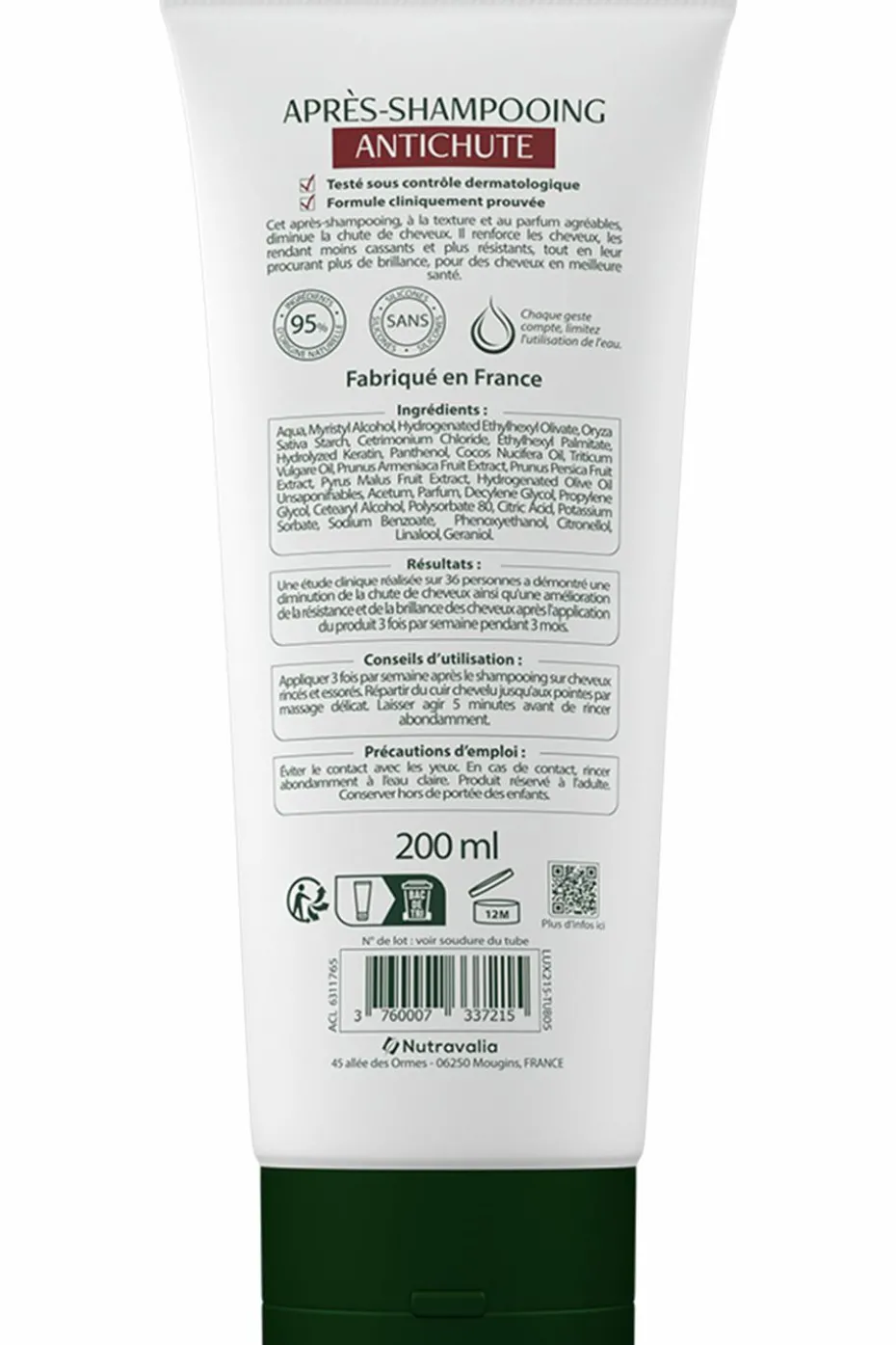 Après-shampooing Antichute