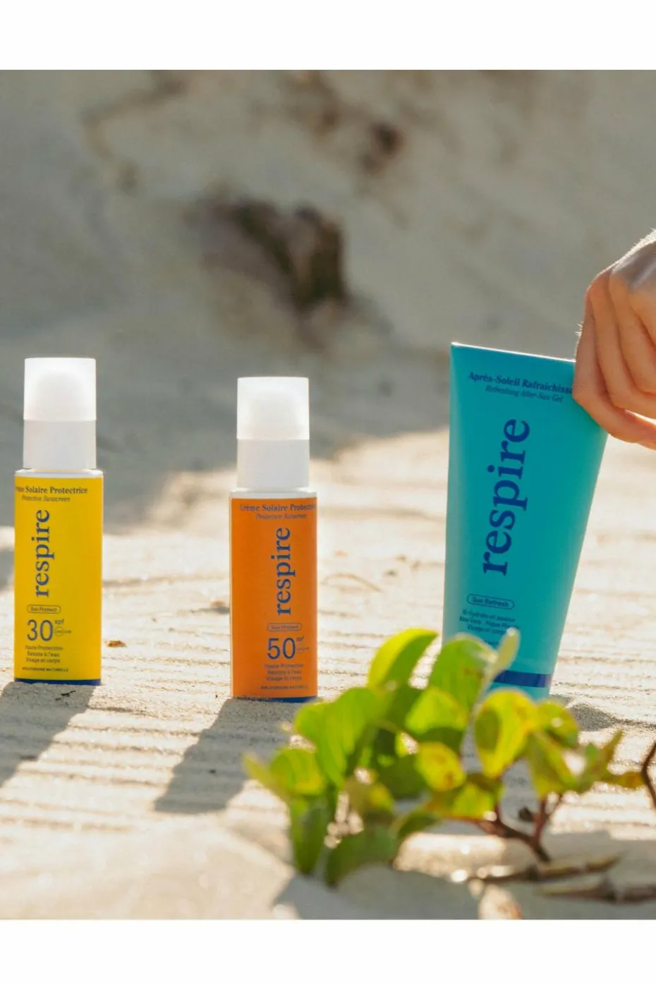 Après-soleil naturel