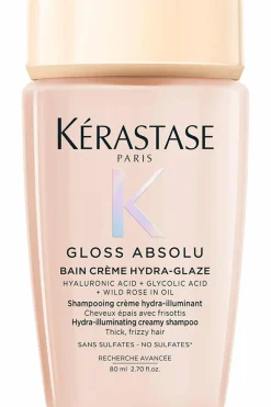 Bain crème hydra-illuminant pour cheveux épais sujets aux frisottis Gloss Absolu