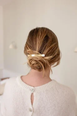 Barrette dorée
