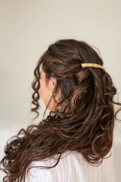 Barrette dorée
