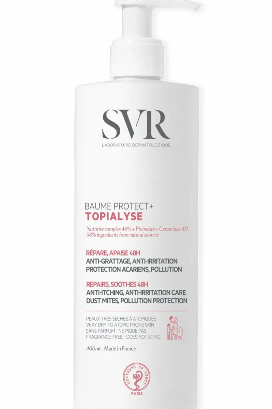 Baume corps & visage anti-grattage, anti-irritation Topialyse Baume Protect+