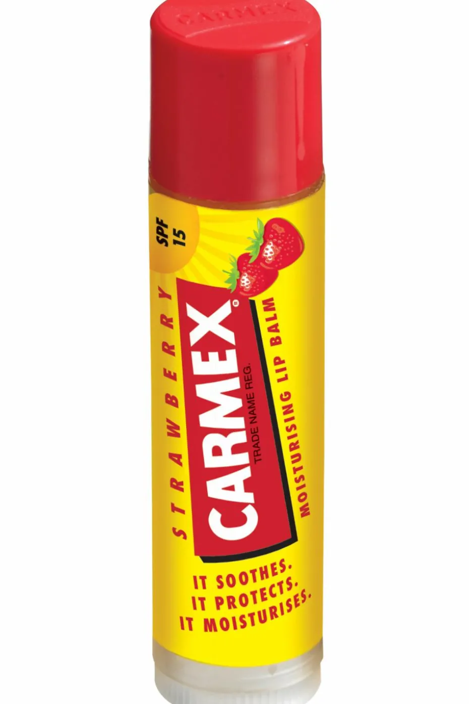 Baume hydratant lèvres à la fraise