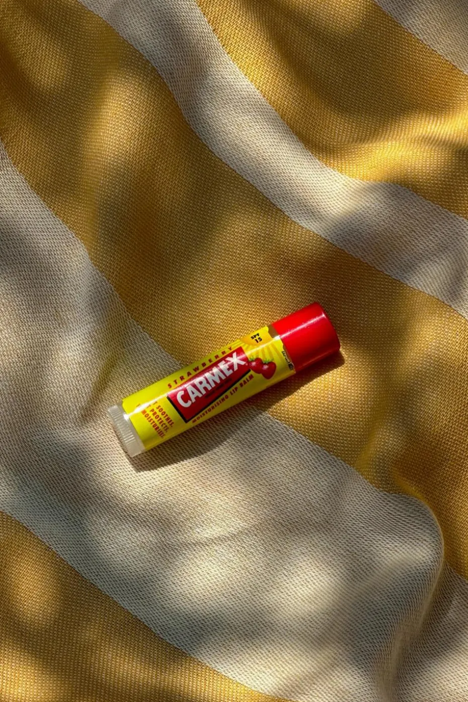 Baume hydratant lèvres à la fraise