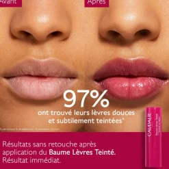 Baume lèvres teinté