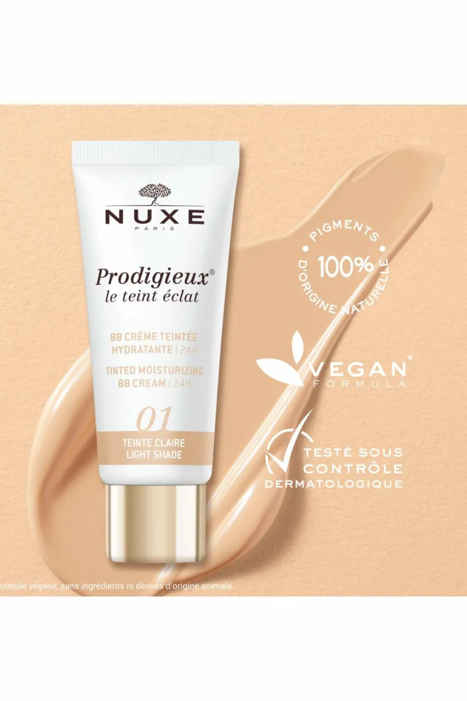 BB Crème Teintée Hydratante