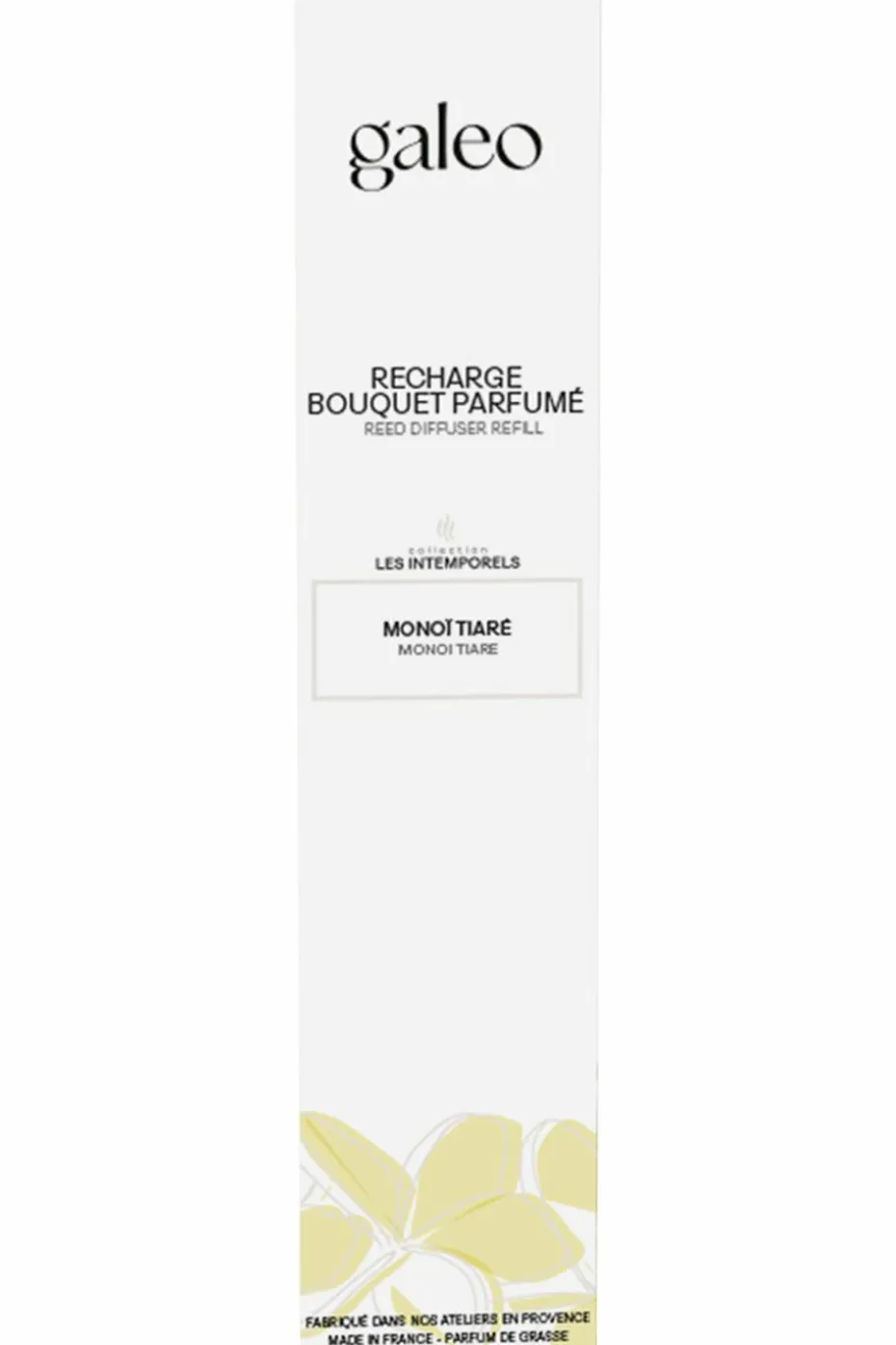 Bouquet parfumé rechargeable monoï tiaré