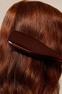 Brosse à cheveux chrome chocolate bronze