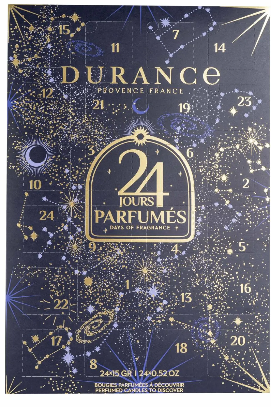 Calendrier de l’Avent de bougies 2025