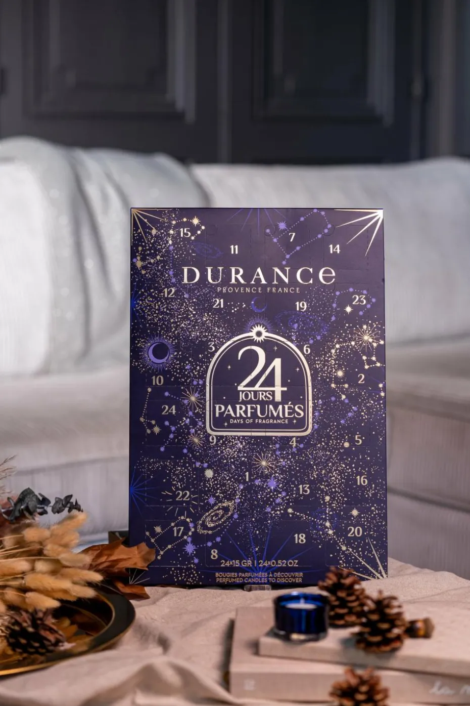 Calendrier de l’Avent de bougies 2025