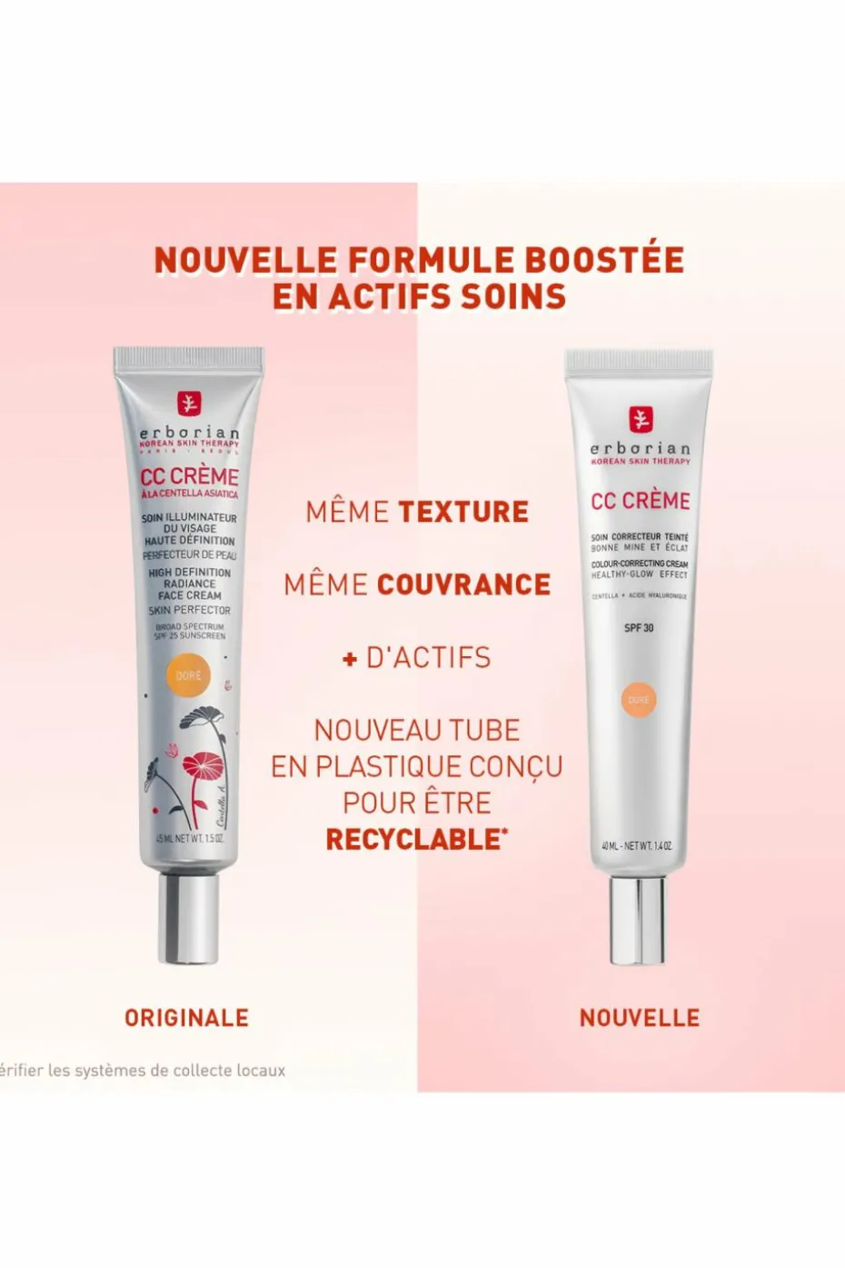 CC crème SPF30 Porcelaine