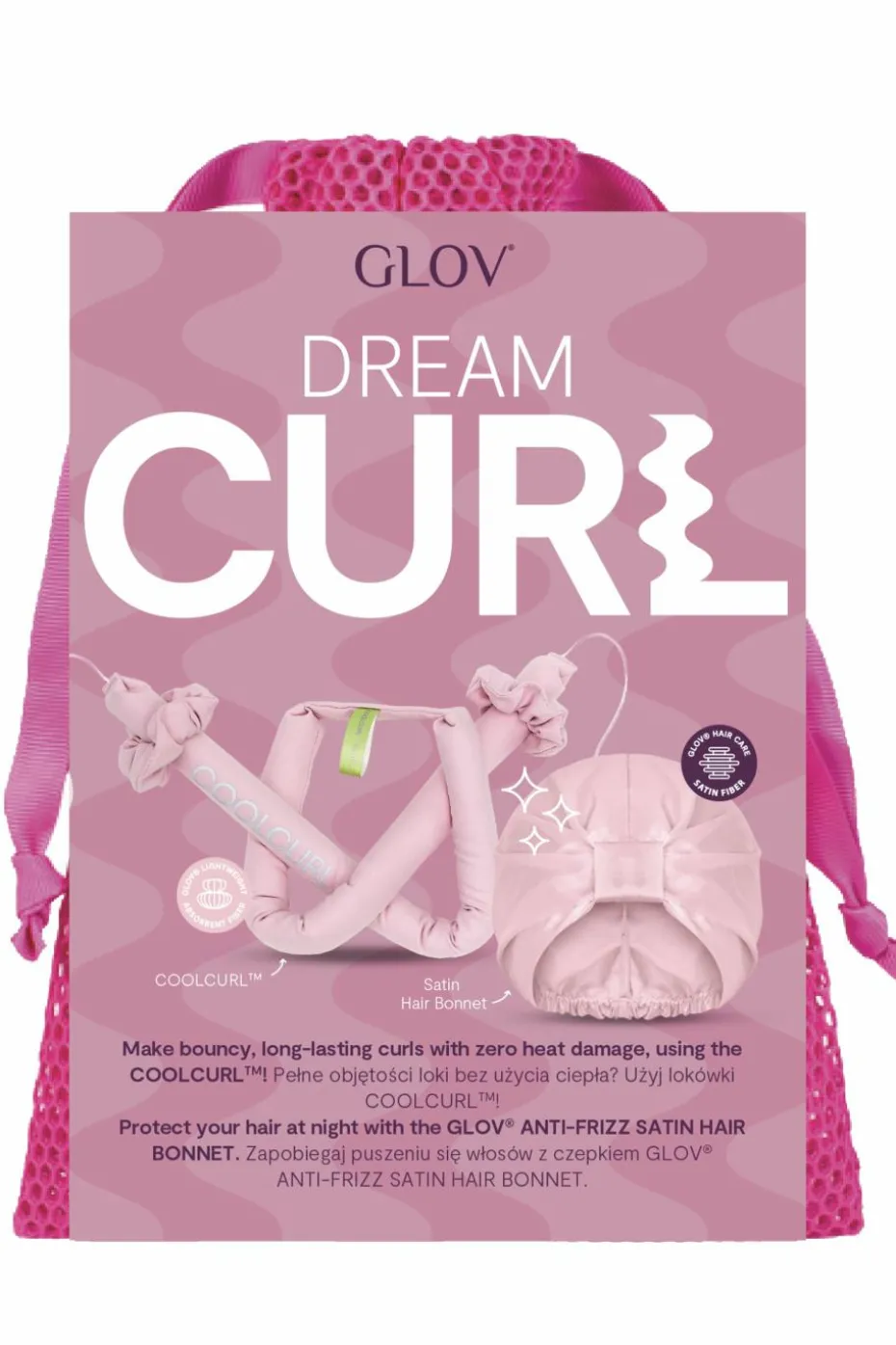 Coffret accessoires pour boucles sans chaleur Dream Curl