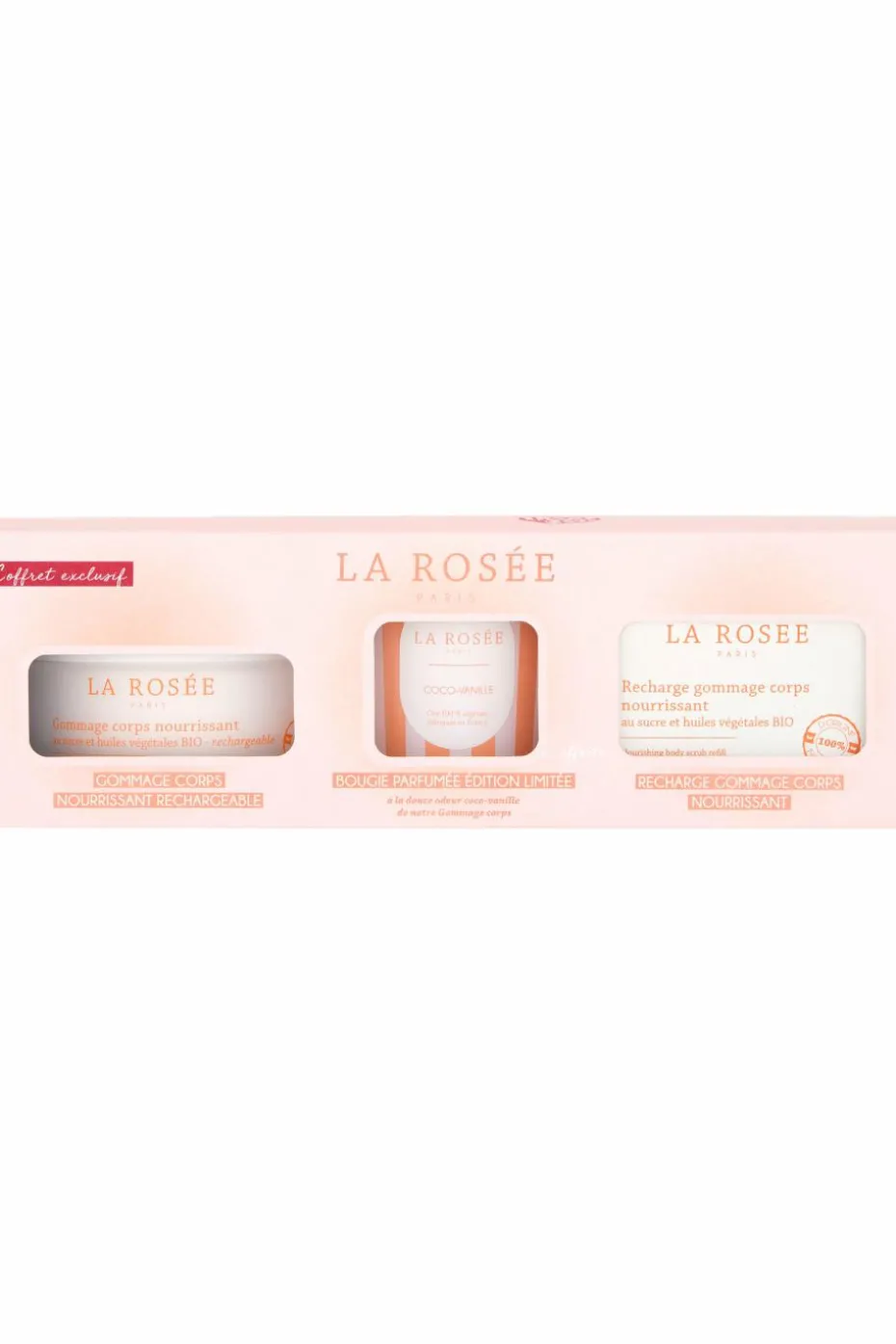 Coffret anniversaire gommage corps & bougie