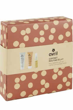 Coffret cadeau éclat visage cosmétiques certifiés bio
