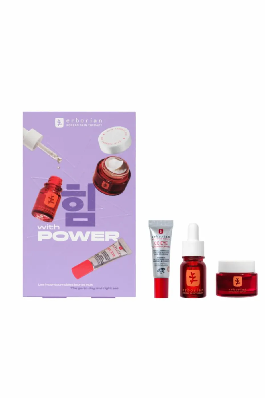 Coffret les incontournables jour et nuit Skin therapy Clair