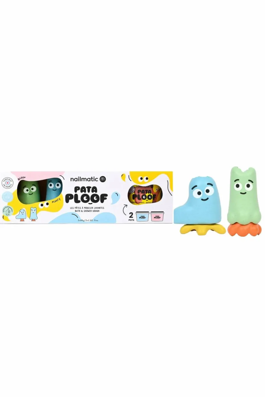 Coffret pâtes à modeler lavantes Pataploof