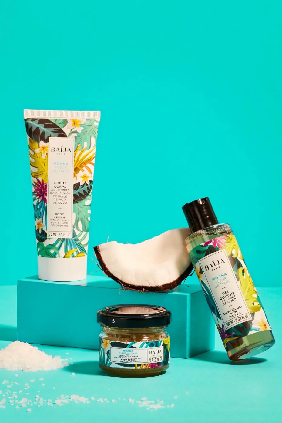 Coffret rituel corps à la fleur de tiaré Moana