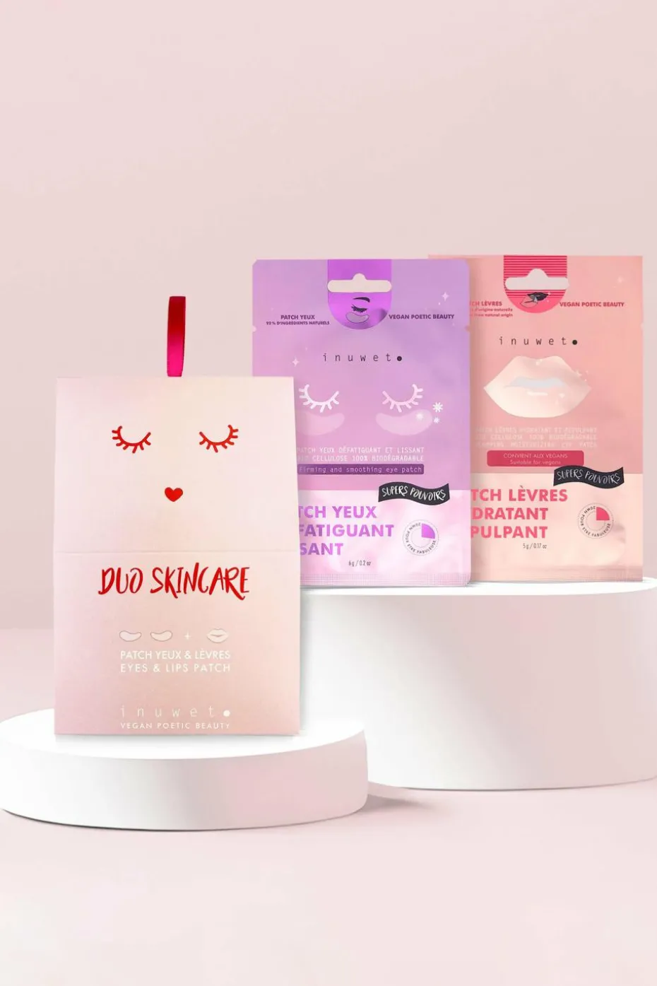 Coffret skincare patch yeux & lèvres