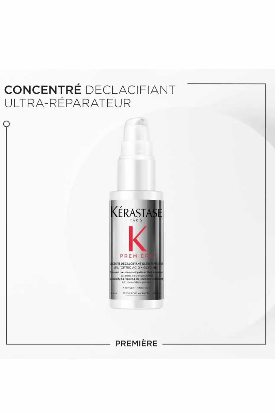 Coffret trio traitement cheveux abîmés Réparateur Première