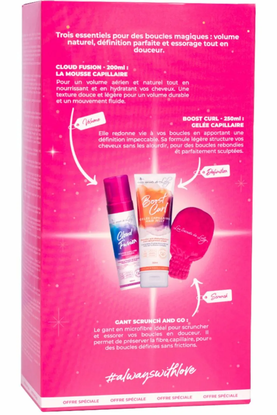 Coffret volume & définition boucles magiques