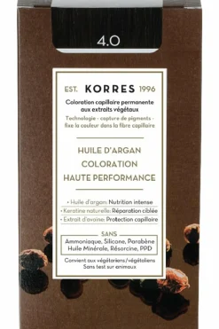 Coloration permanente huile d’argan