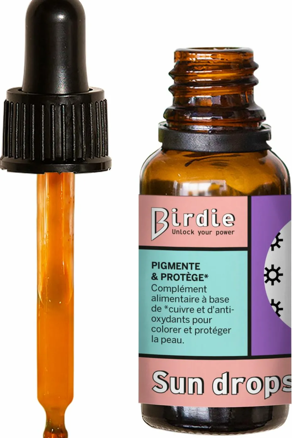Complément alimentaire élixir Sun Drops