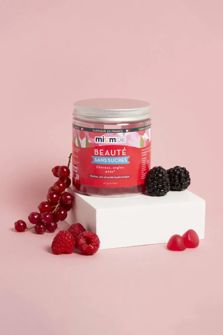 Compléments alimentaires gummies Beauté sans sucres
