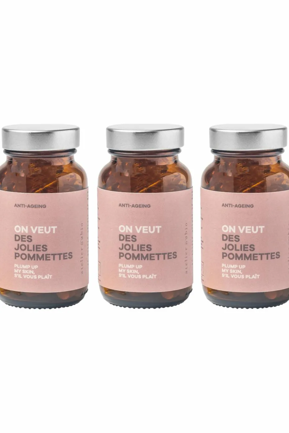 Compléments alimentaires peau On veut…des jolies pommettes