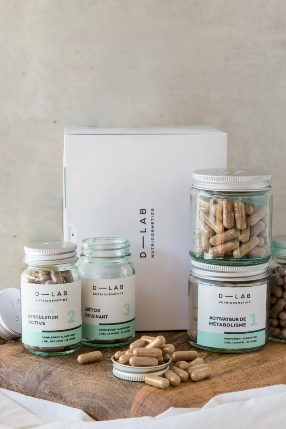 Compléments alimentaires Programme Action-Capitons