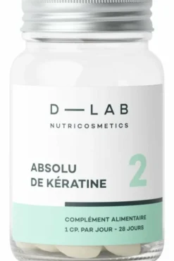 Compléments alimentaires pour les cheveux Absolu de Kératine