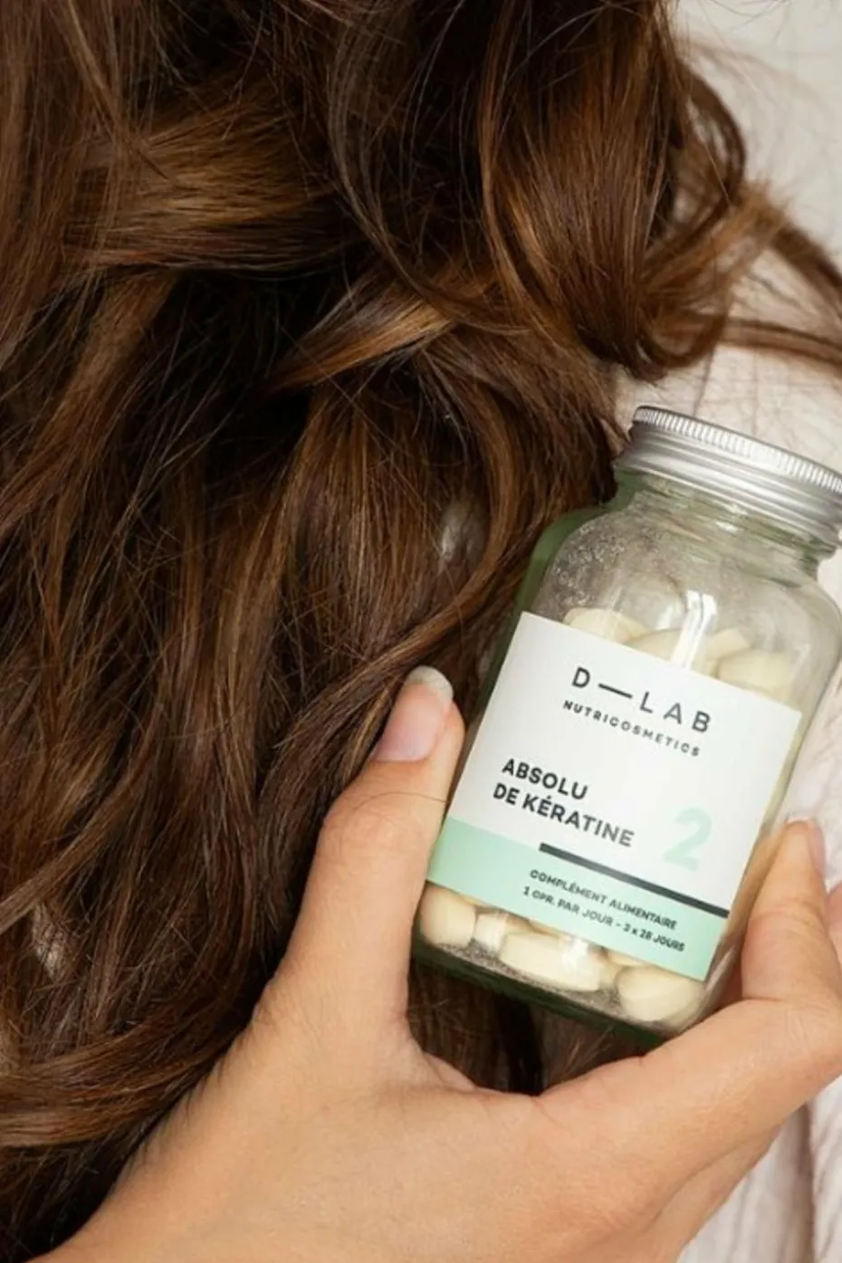 Compléments alimentaires pour les cheveux Absolu de Kératine