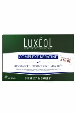 Compléments alimentaires vitalité cheveux et ongles à la kératine