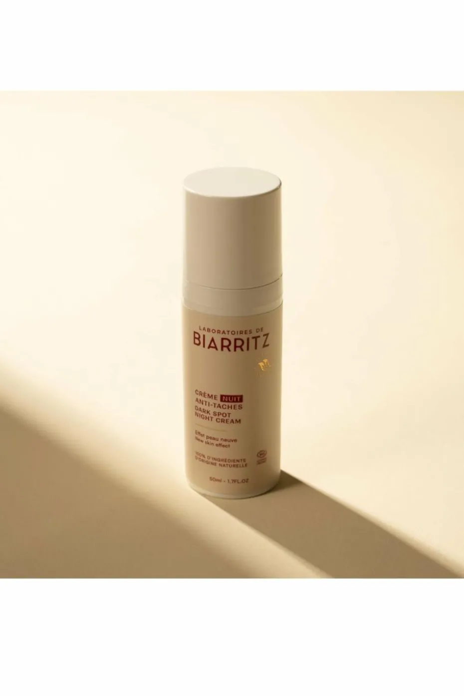 Crème de nuit anti-taches