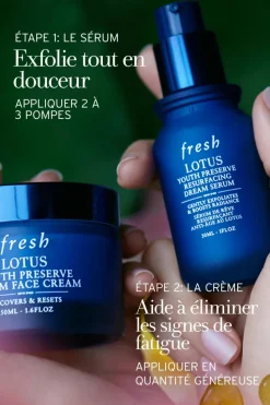 Crème de nuit au lotus et à la vitamine E