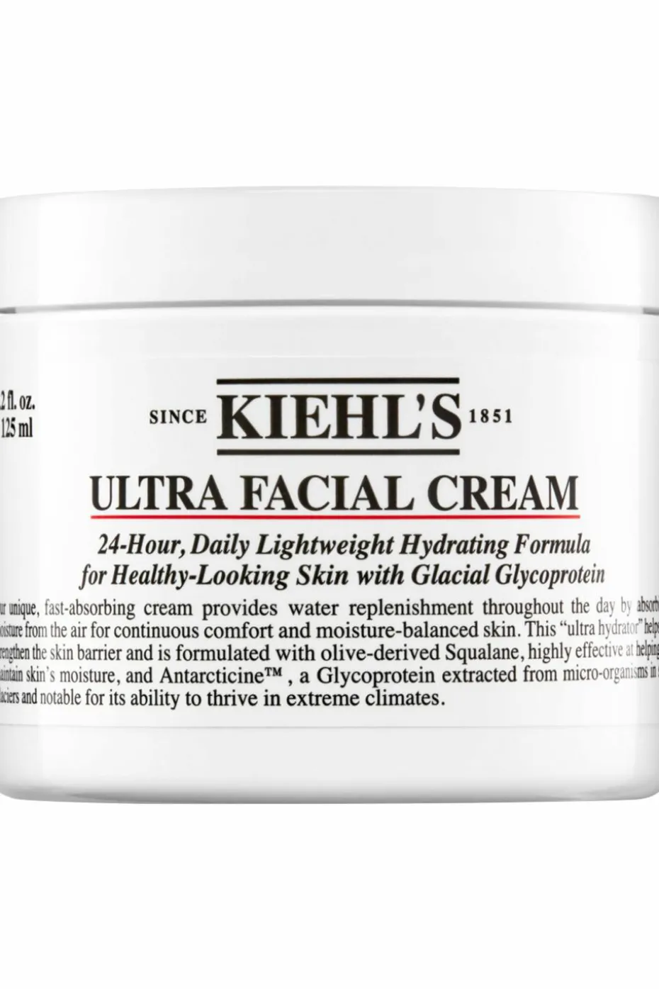 Crème hydratante légère 24h Ultra Facial rechargeable