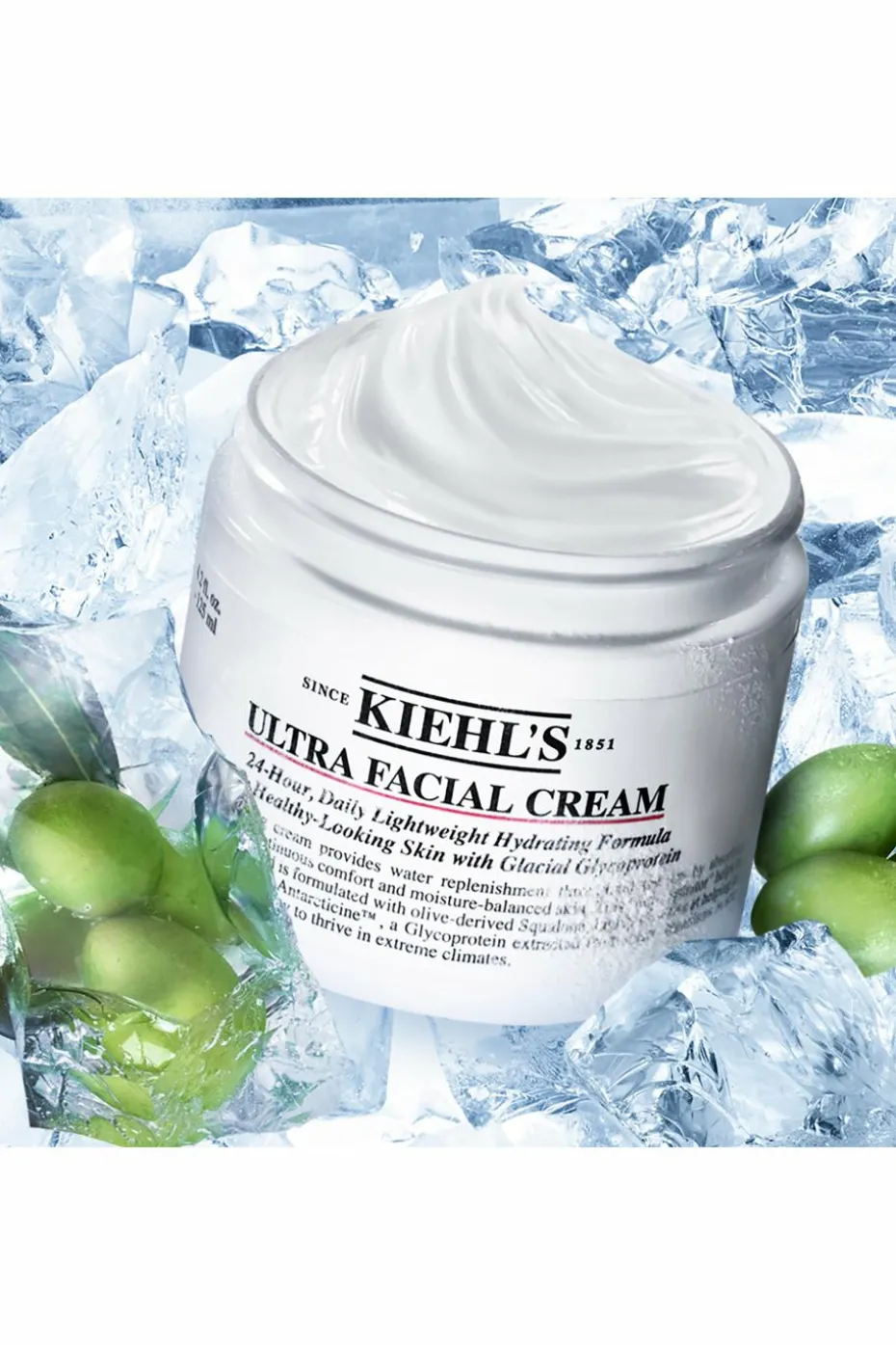 Crème hydratante légère 24h Ultra Facial rechargeable