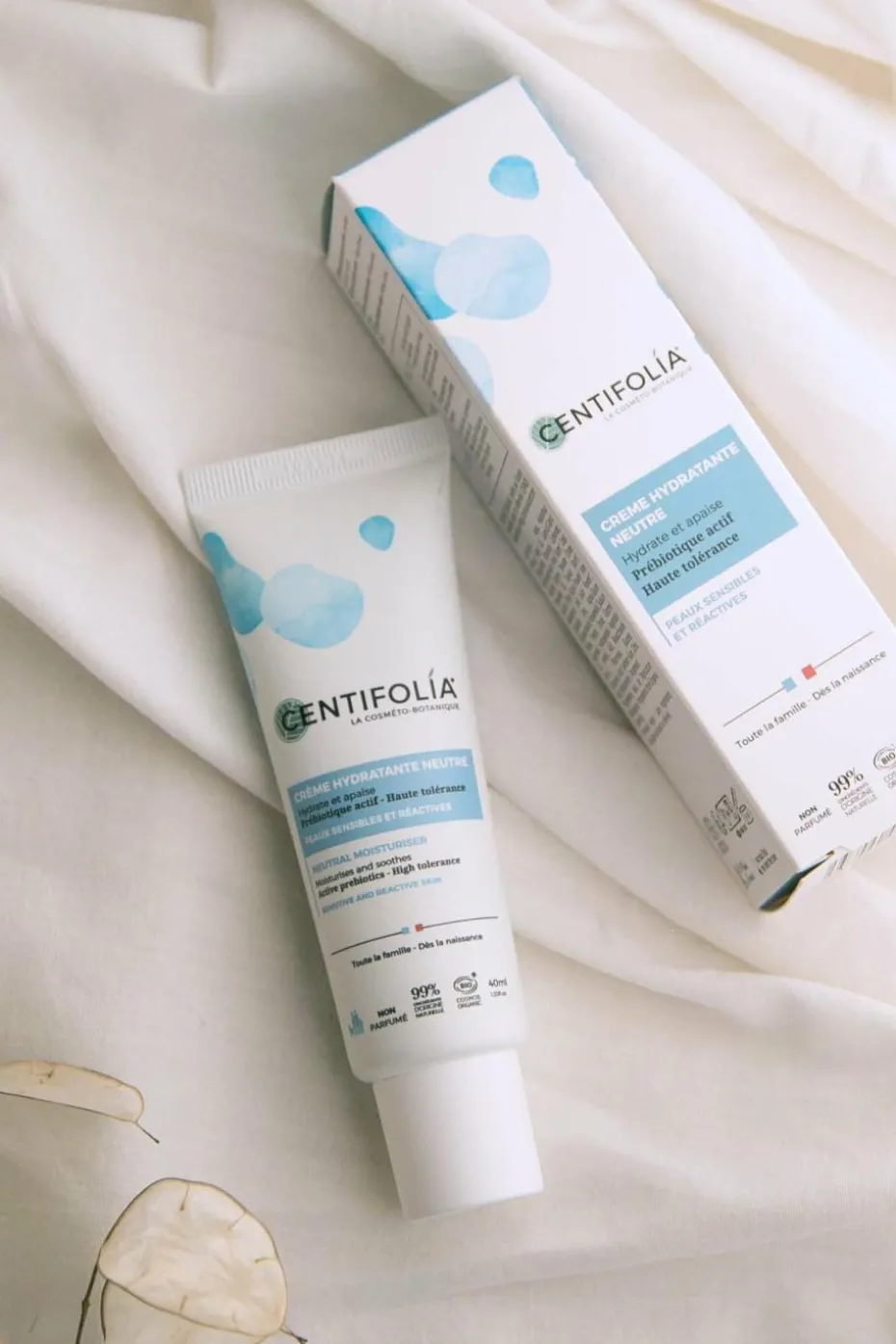 Crème hydratante neutre