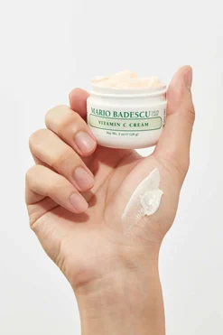 Crème hydratante visage à la vitamine C