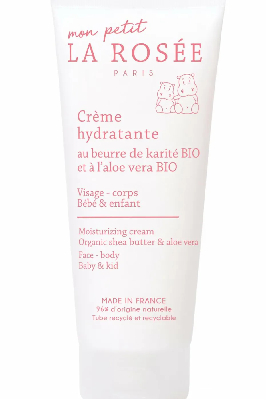 Crème hydratante visage et corps bébé & enfant Mon Petit La Rosée