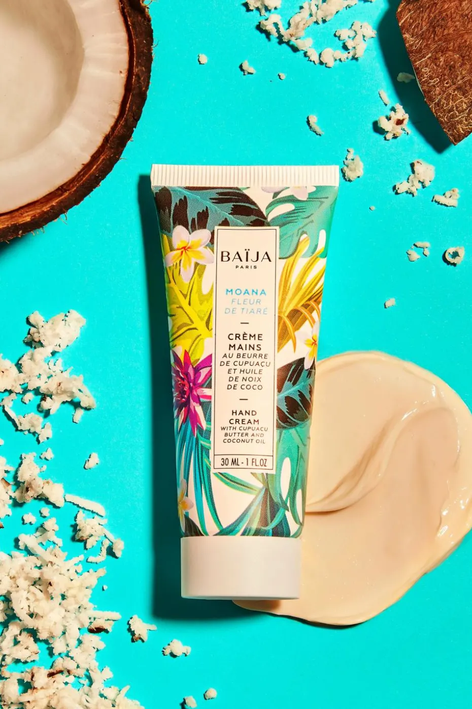 Crème mains à la fleur de tiaré Moana