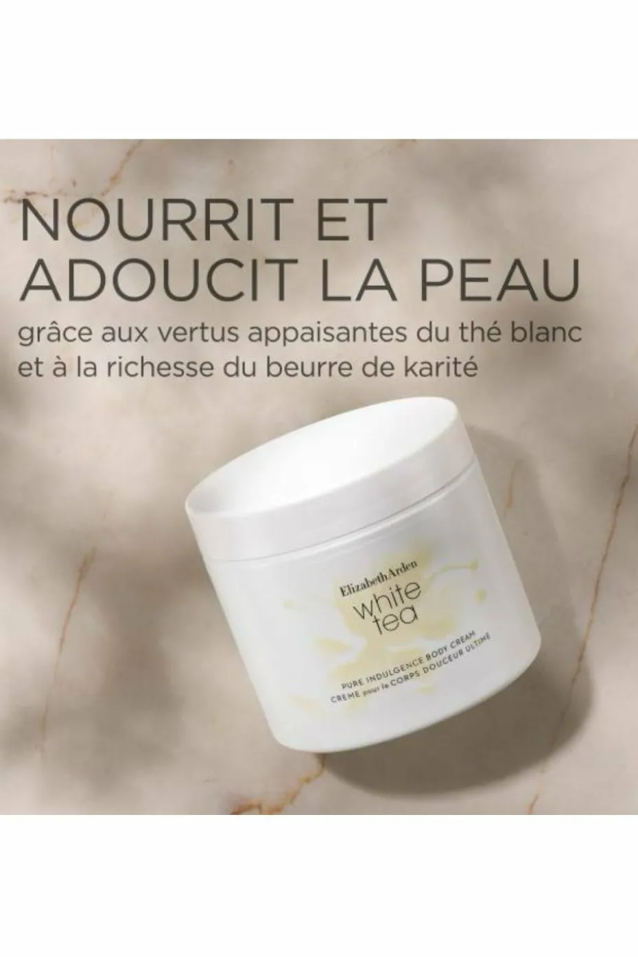 Crème pour le corps douceur ultime White tea