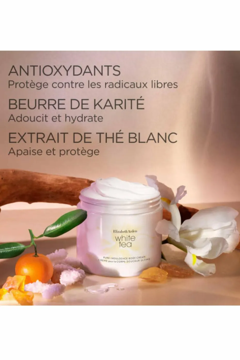Crème pour le corps douceur ultime White tea