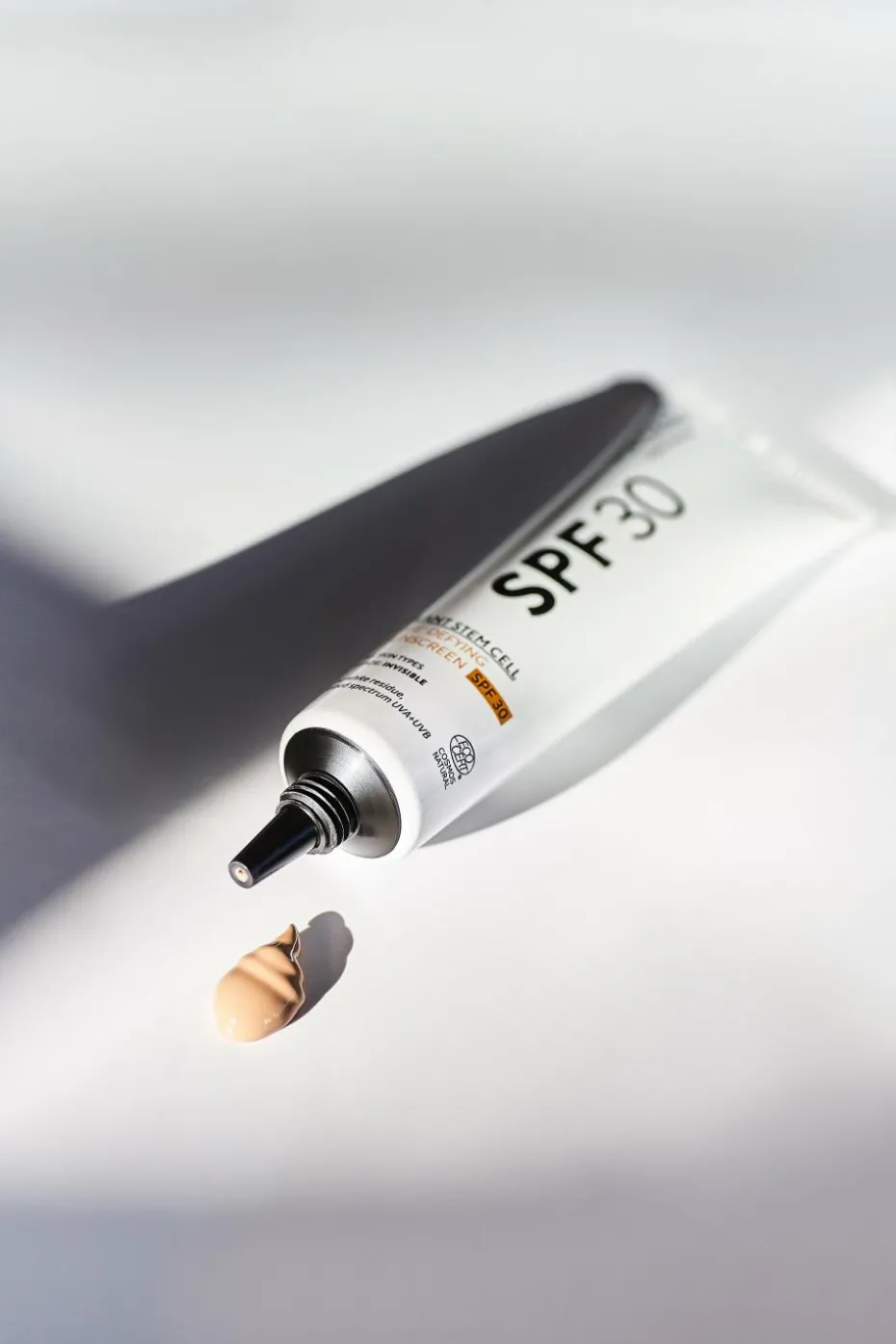 Crème solaire minérale visage anti-âge SPF30