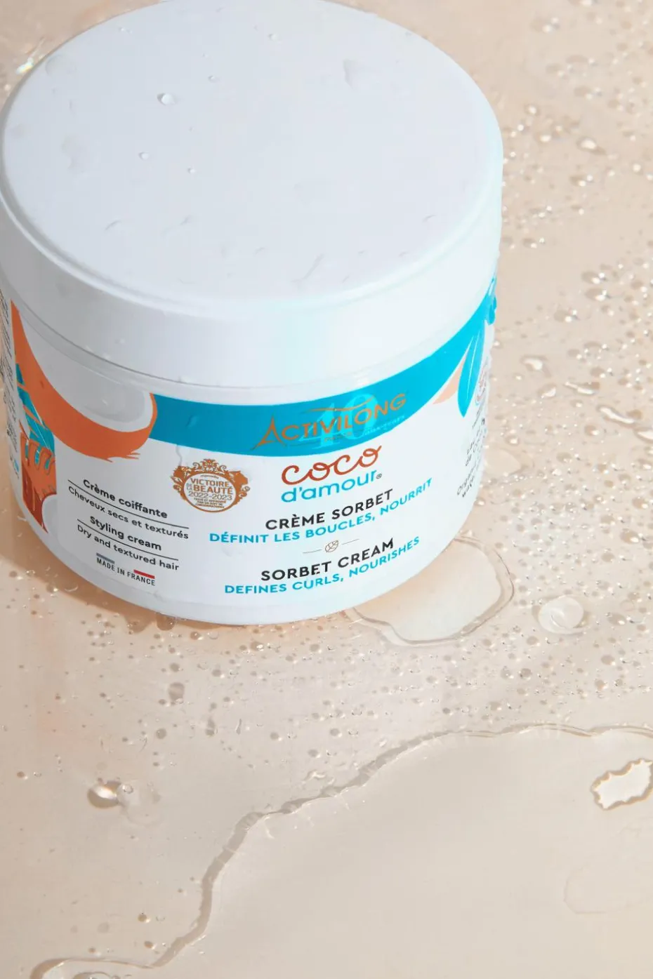 Crème sorbet pour cheveux bouclés Coco D’Amour